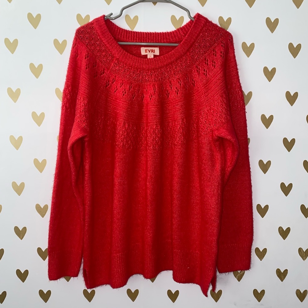 Evri plus size sweater